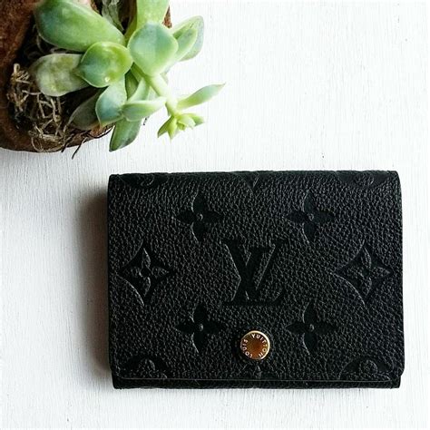 is louis vuitton card holder genuine.